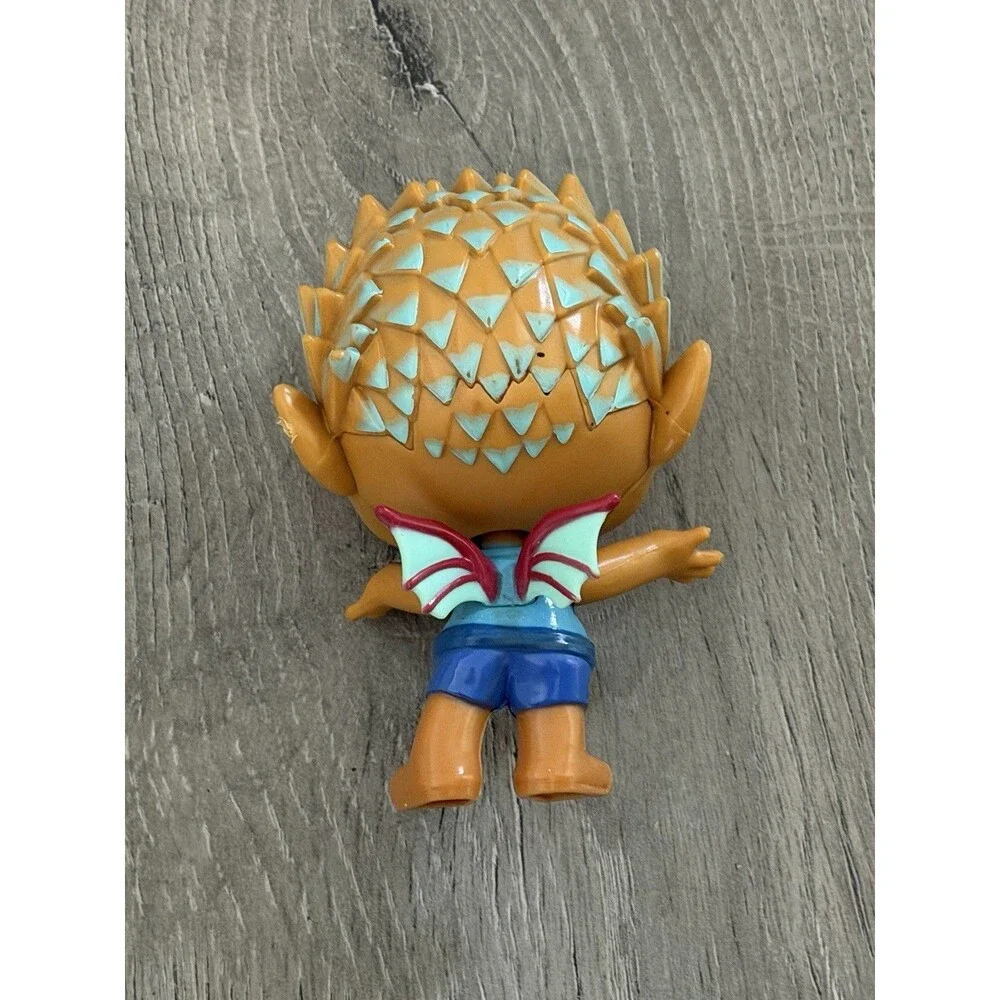 Super Monsters Spike Gong 4” Figure Netflix Hasbro Playskool E6022 Loose